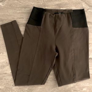 Dynamite Dark Army Green Leggings / Pants
